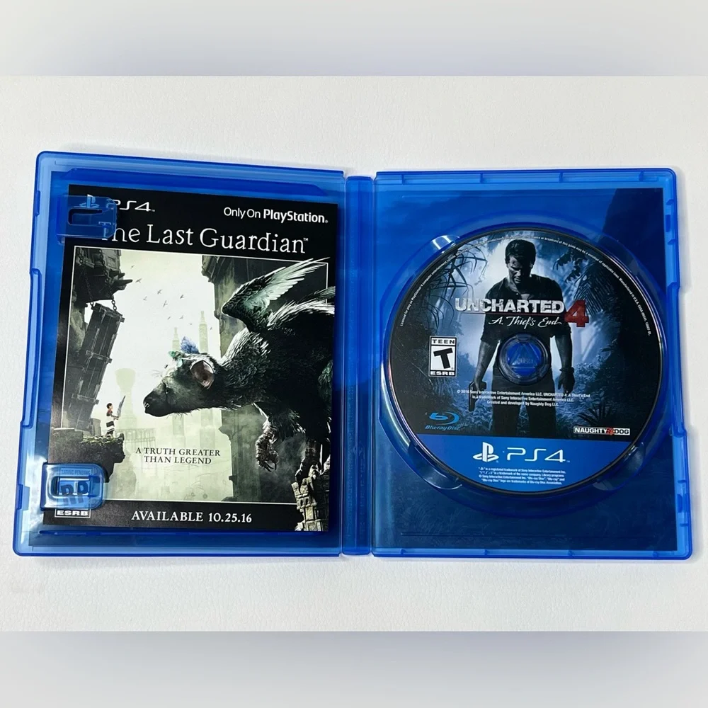 PS4 Game Bundle - Uncharted 4, Call of Duty: WWII, NHL 17